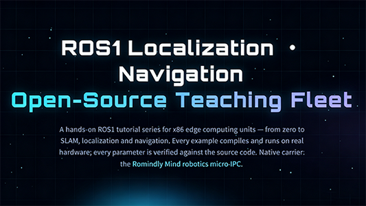 ROS1 available on GitHub！ROS Mind Micro Industrial Computer: ROS1 Open Source for Robots & UAVs, 3-Min Deployment