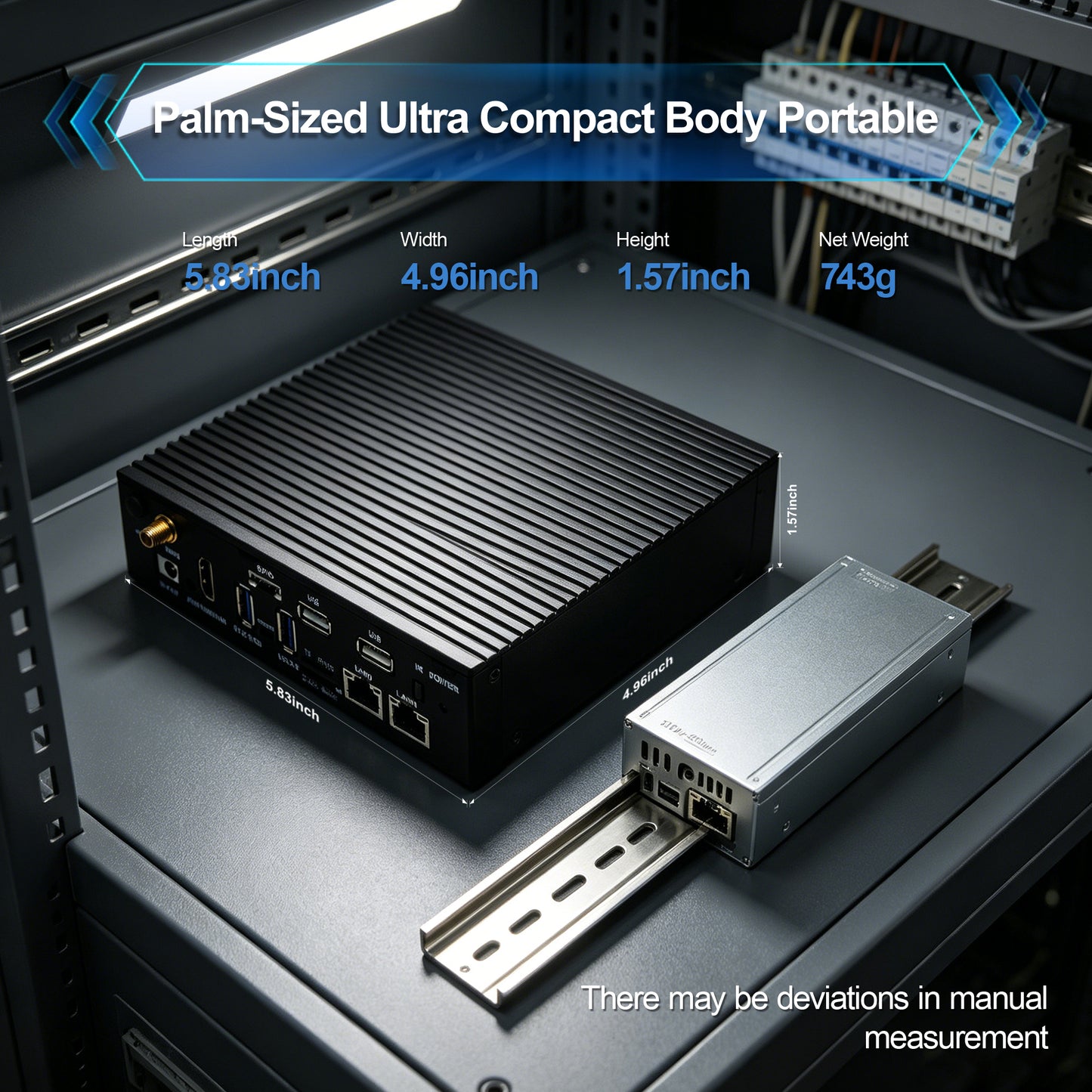 Romindly ARM Embedded Rockchip RK3588,AI 6TOPS 2×COM Dual Gigabit Ethernet Ports
