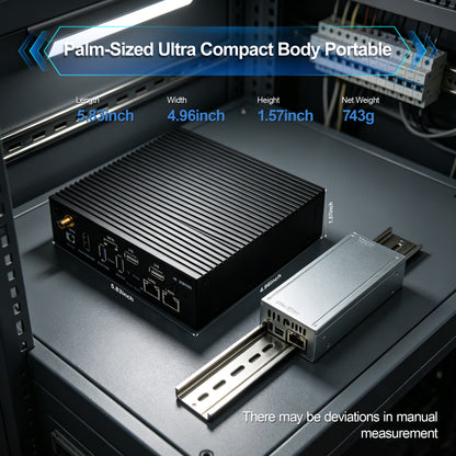Romindly ARM Embedded Rockchip RK3588,AI 6TOPS 2×COM Dual Gigabit Ethernet Ports